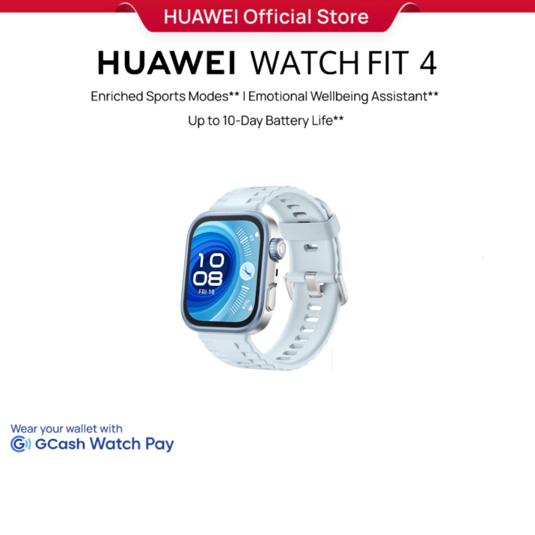 HUAWEI WATCH FIT 4 Series Smartwatch | ECG*| Health Management | Precise Positioning | Golf & Diving* | Up to 10-Day Battery Life | Compatible to iOS & Android